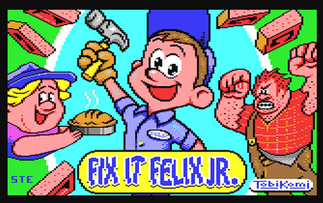 Fix It Felix Jr. now available for the Commodore 64!
