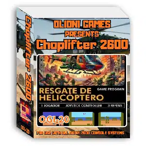 Choplifter 2600 for the Atari 2600