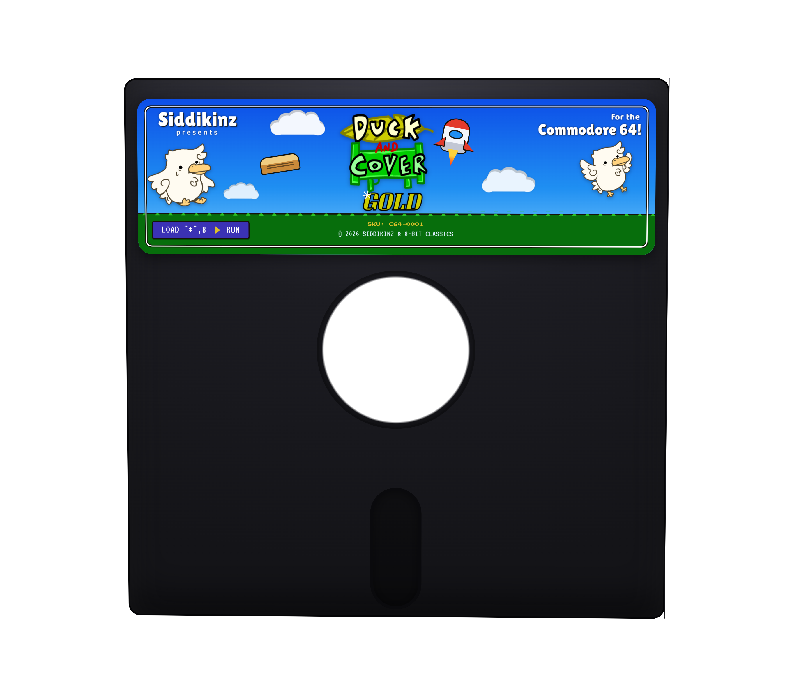 Duck and Cover Gold for the Commodore 64 - Image 3