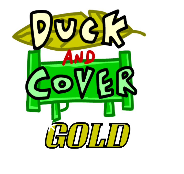 Duck & Cover Gold logo
